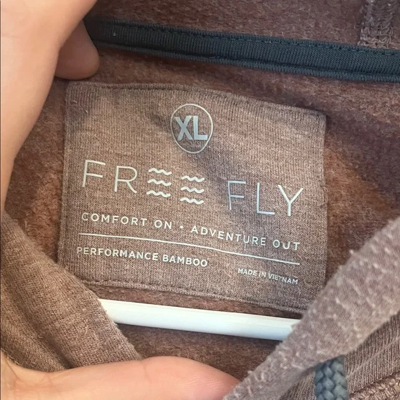Free Fly Red Hoodie Size XL - Picture 2 of 3